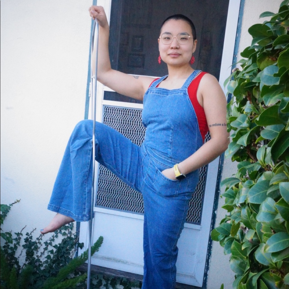 Abercrombie & Fitch Denim Jumpsuit